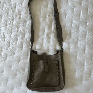 Rebecca minkoff unlined feed bag taupe
